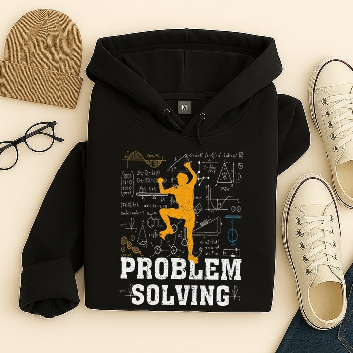 Rock Climbing Math Lover Problem Solving Mathematician Hoodie