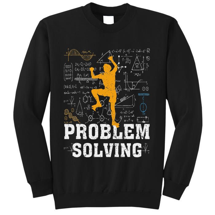 Rock Climbing Math Lover Problem Solving Mathematician Sweatshirt