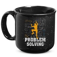 Rock Climbing Math Lover Problem Solving Mathematician 15oz Campfire Ceramic Mug
