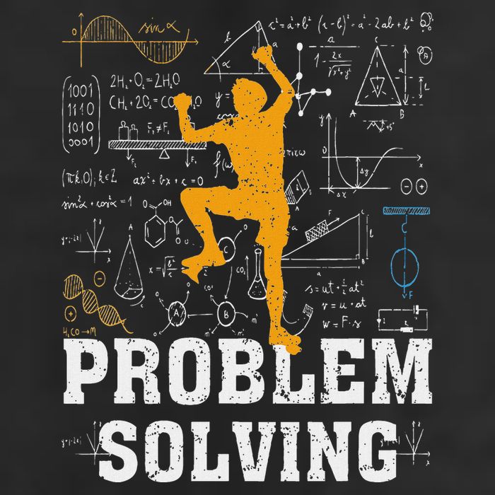 Rock Climbing Math Lover Problem Solving Mathematician Knit Cap Winter Beanie