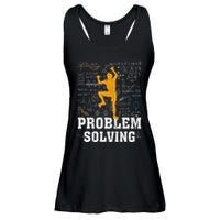 Rock Climbing Math Lover Problem Solving Mathematician Ladies Essential Flowy Tank