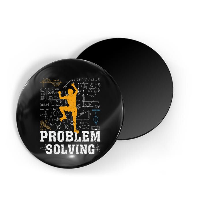 Rock Climbing Math Lover Problem Solving Mathematician Magnet