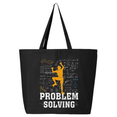 Rock Climbing Math Lover Problem Solving Mathematician 25L Jumbo Tote