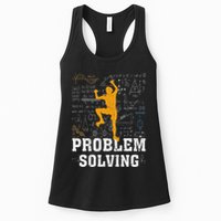 Rock Climbing Math Lover Problem Solving Mathematician Womens Tank Top