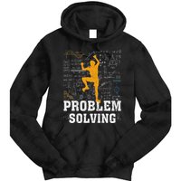 Rock Climbing Math Lover Problem Solving Mathematician Tie Dye Hoodie