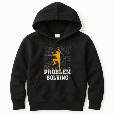 Rock Climbing Math Lover Problem Solving Mathematician Kids Hoodie