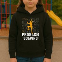 Rock Climbing Math Lover Problem Solving Mathematician Kids Hoodie