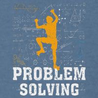Rock Climbing Math Lover Problem Solving Mathematician Garment-Dyed Sweatshirt