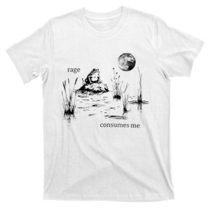 Rage Consumes Me Frog Funny T-Shirt