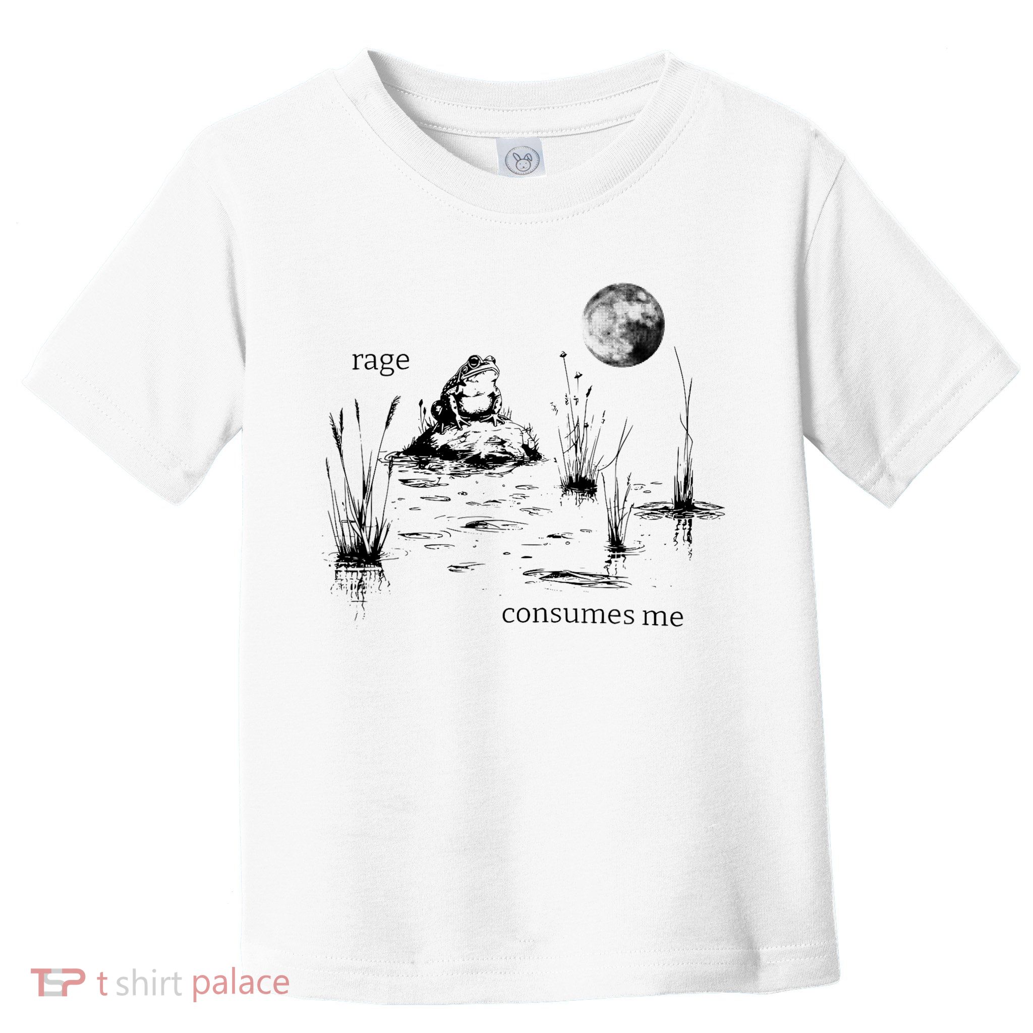 Rage Consumes Me Frog Funny Toddler T-Shirt