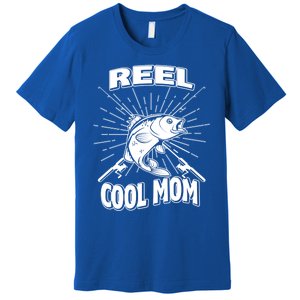 Reel Cool Mom Fishing 'S Hobby Pole Lake Gift Premium T-Shirt