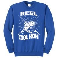 Reel Cool Mom Fishing 'S Hobby Pole Lake Gift Tall Sweatshirt