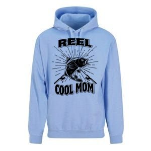 Reel Cool Mom Fishing 'S Hobby Pole Lake Gift Unisex Surf Hoodie