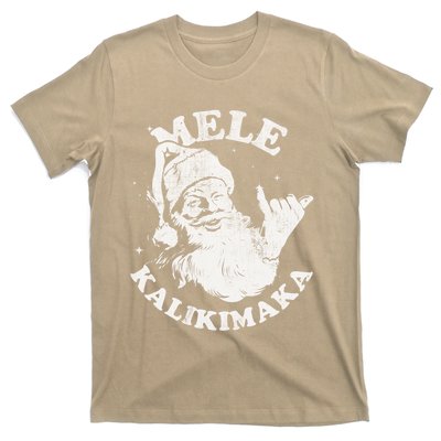 Retro Christmas Mele Kalikimaka Santa Shaka Hawaii Essential T-Shirt