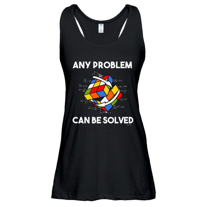 Rubik's Cube Magic Cube Retro Rubi Vintage Nerd Ladies Essential Flowy Tank