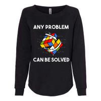 Rubik's Cube Magic Cube Retro Rubi Vintage Nerd Womens California Wash Sweatshirt