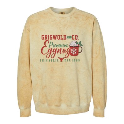 Retro Christmas Movie Colorblast Crewneck Sweatshirt