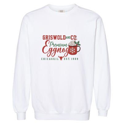 Retro Christmas Movie Garment-Dyed Sweatshirt