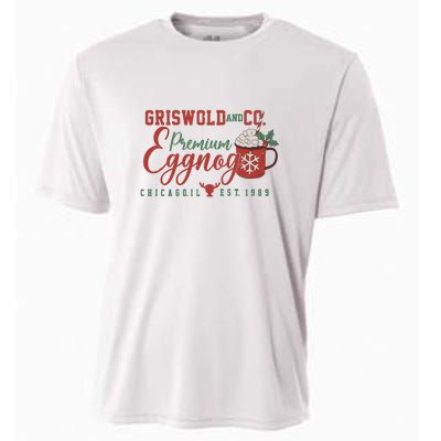 Retro Christmas Movie Cooling Performance Crew T-Shirt