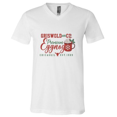 Retro Christmas Movie V-Neck T-Shirt