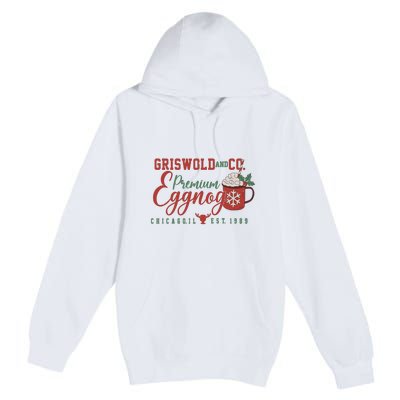 Retro Christmas Movie Premium Pullover Hoodie