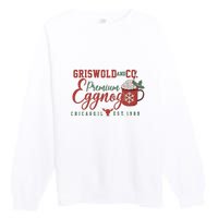 Retro Christmas Movie Premium Crewneck Sweatshirt