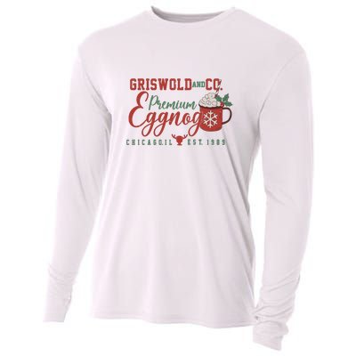 Retro Christmas Movie Cooling Performance Long Sleeve Crew