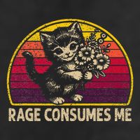 Rage Consumes Me Funny Cat Humor Joke Adult Drive Performance Visor