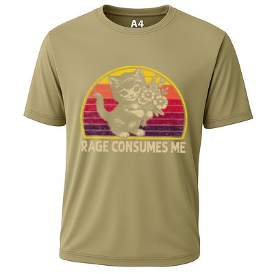 Rage Consumes Me Funny Cat Humor Joke Performance Shirt