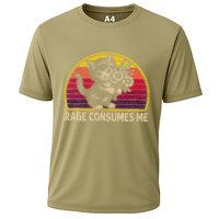 Rage Consumes Me Funny Cat Humor Joke Cooling Performance Crew T-Shirt