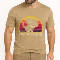 Rage Consumes Me Funny Cat Humor Joke Cooling Performance Crew T-Shirt