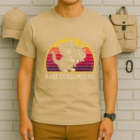 Rage Consumes Me Funny Cat Humor Joke T-Shirt