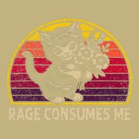 Rage Consumes Me Funny Cat Humor Joke T-Shirt