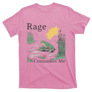 Rage Consumes Me Frog Frog Pond T-Shirt