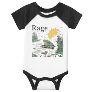 Rage Consumes Me Frog Frog Pond Infant Baby Jersey Bodysuit