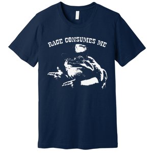 Rage Consumes Me Meme Oddly Specific Memes Funny Memes Frog Premium T-Shirt