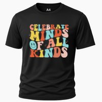 Retro Celebrate Minds Of All Kinds Cooling Performance Crew T-Shirt
