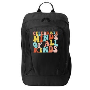 Retro Celebrate Minds Of All Kinds City Backpack