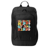 Retro Celebrate Minds Of All Kinds City Backpack