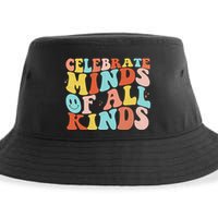 Retro Celebrate Minds Of All Kinds Sustainable Bucket Hat
