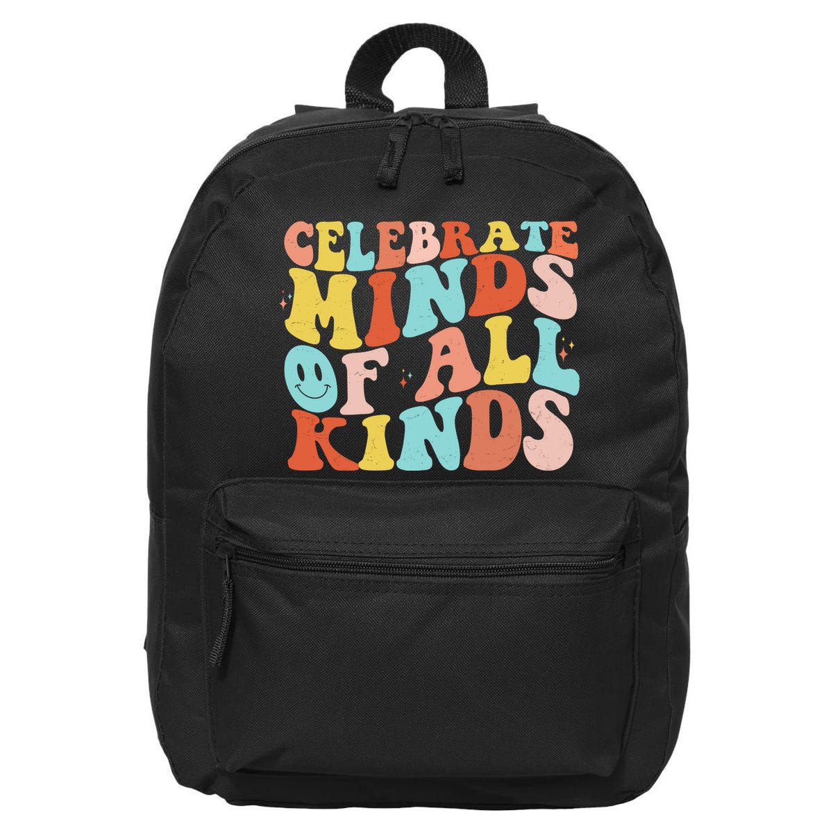 Retro Celebrate Minds Of All Kinds 16 in Basic Backpack