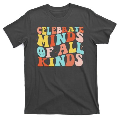 Retro Celebrate Minds Of All Kinds T-Shirt