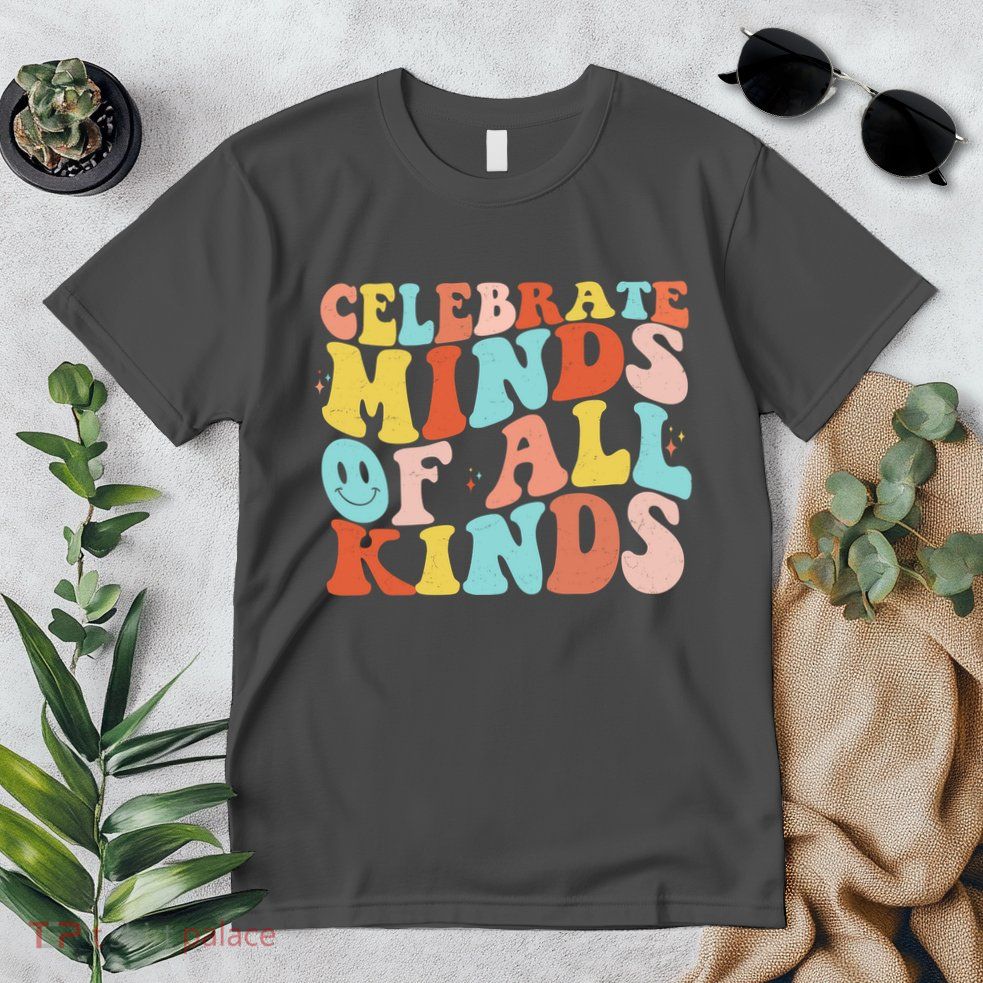 Retro Celebrate Minds Of All Kinds Premium T-Shirt