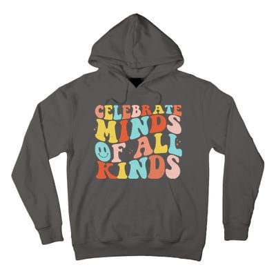 Retro Celebrate Minds Of All Kinds Tall Hoodie