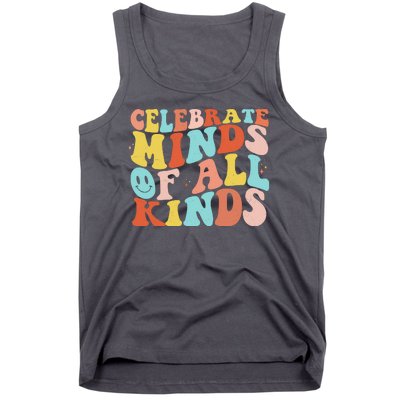 Retro Celebrate Minds Of All Kinds Tank Top