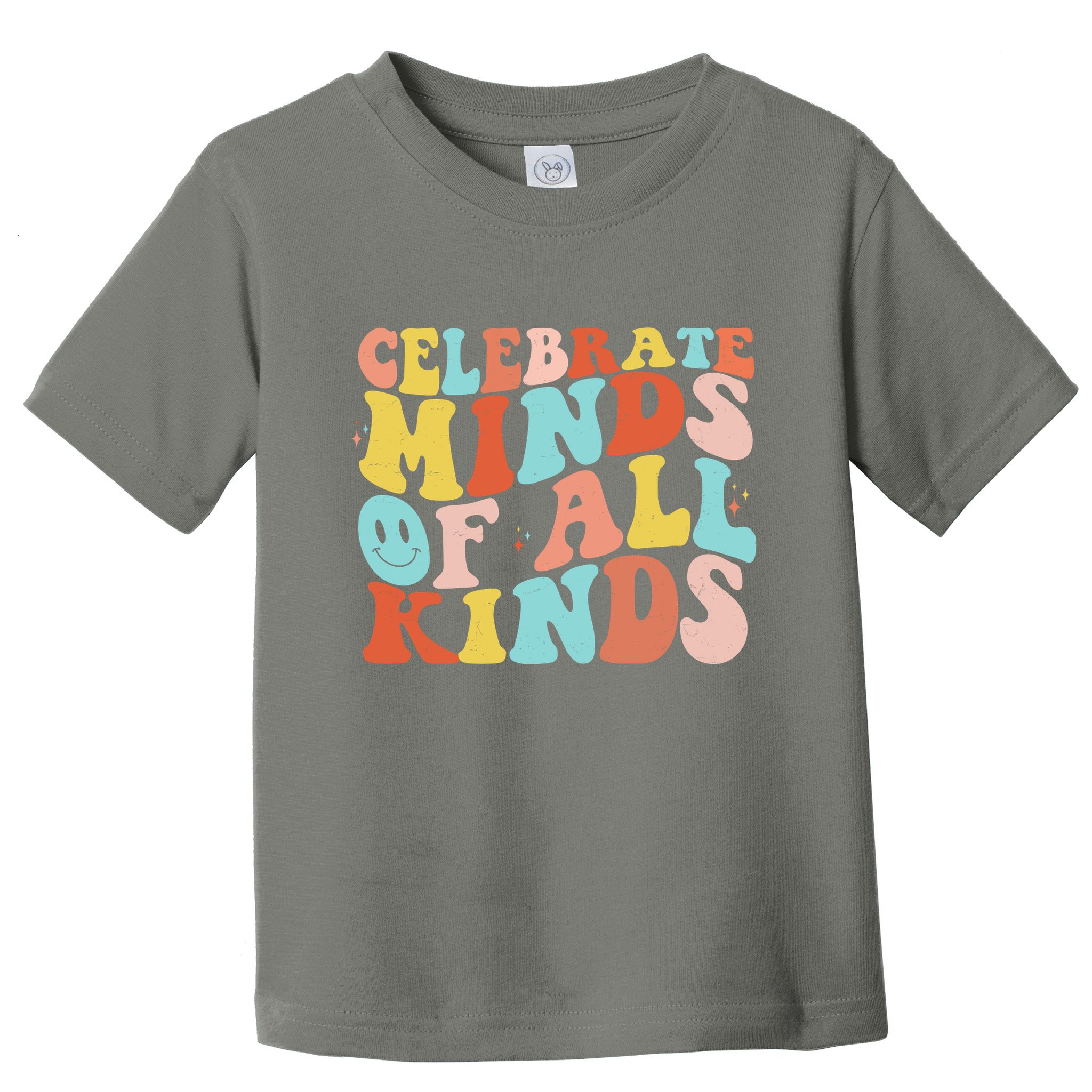Retro Celebrate Minds Of All Kinds Toddler T-Shirt