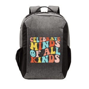 Retro Celebrate Minds Of All Kinds Vector Backpack