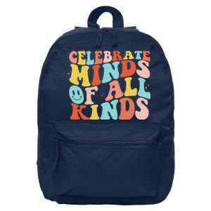 Retro Celebrate Minds Of All Kinds 16 in Basic Backpack