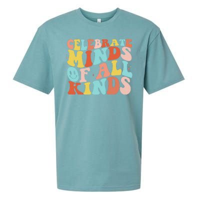 Retro Celebrate Minds Of All Kinds Sueded Cloud Jersey T-Shirt