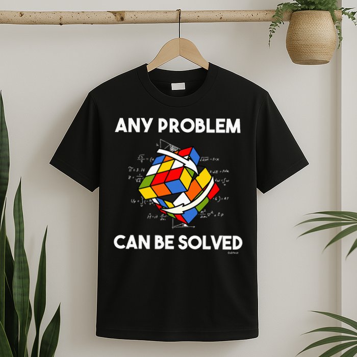 Rubik's Cube Magic Cube Retro Rubi Vintage Nerd T-Shirt